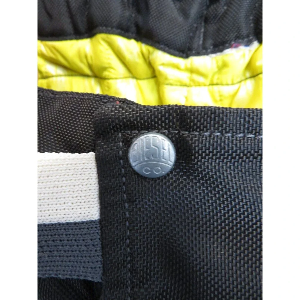 Vintage Diesel 55DSL Black Snowboard winter Motorcycle Pants Biker Small